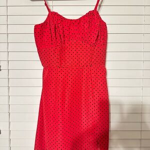 Red Polka Dot Dress